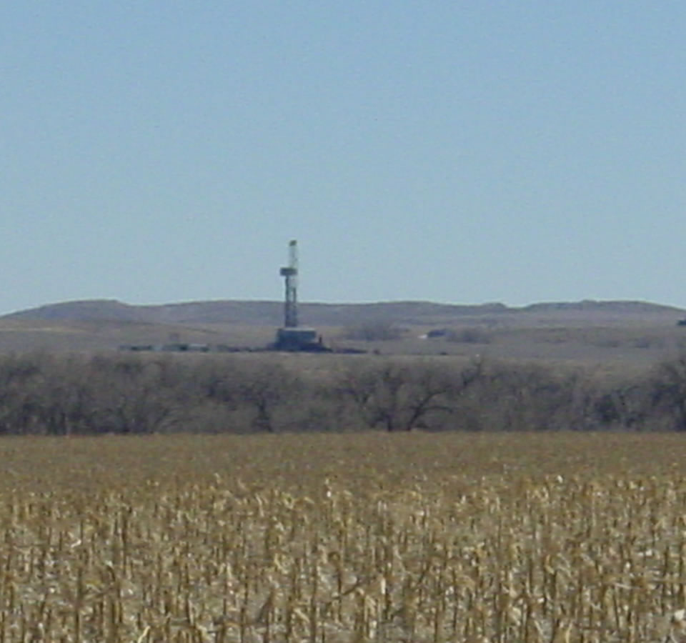 Cottonwood Creek well - from Flat Rock and Harvest